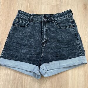 Born Primitive Flex Stretchy Mom Jean Shorts